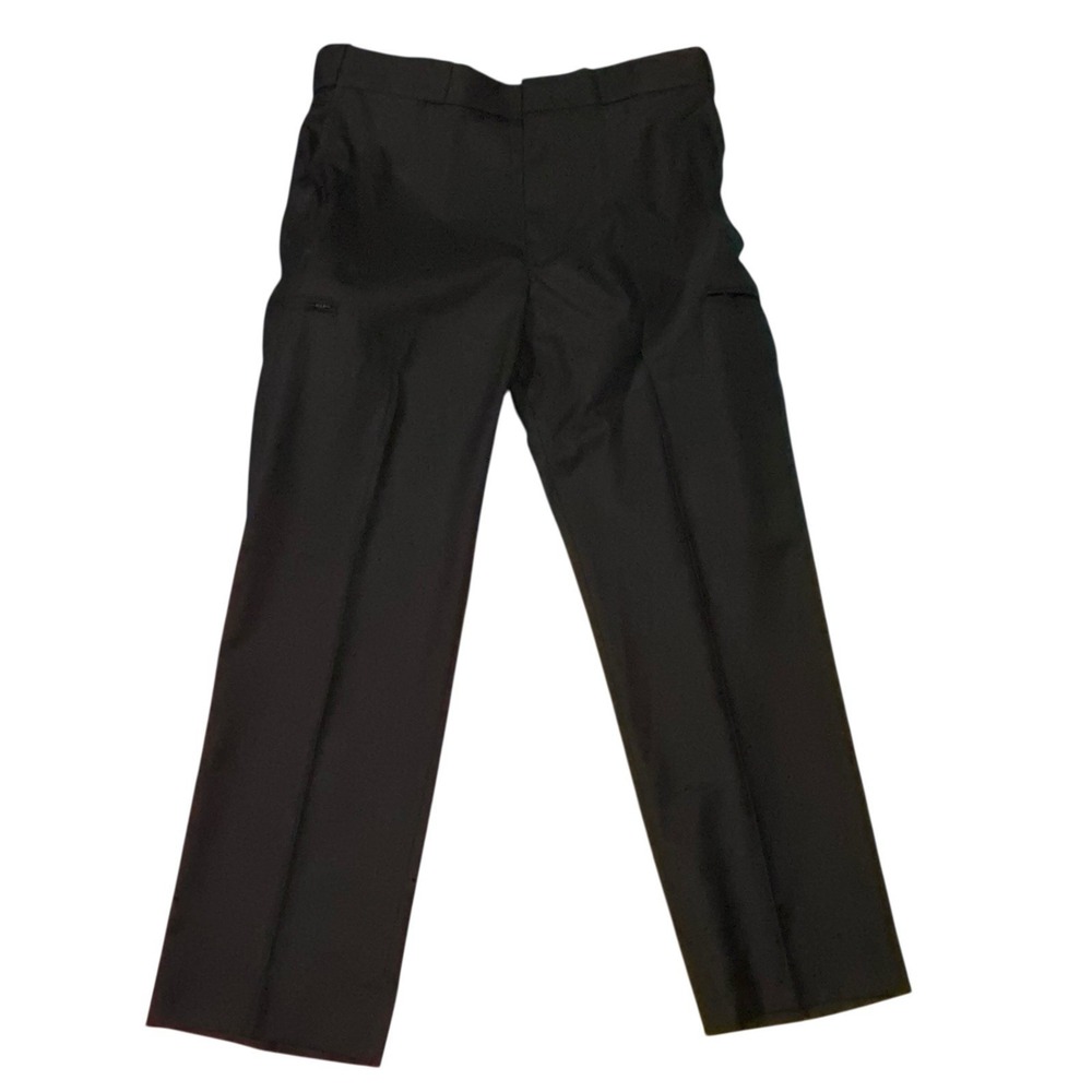 Flying Cross‎ Mens Pants Super Crease Size 40 Regular Black